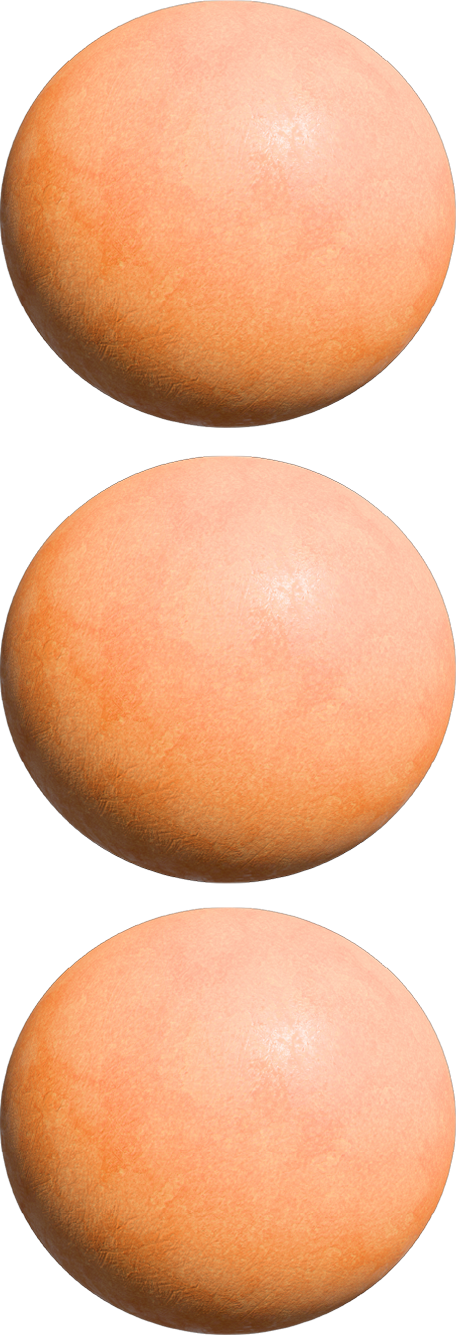 orange balls stacked atop eachother