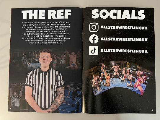 Referee and Social Media Pages